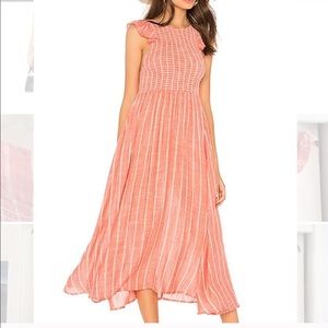 NWT-Free People Chambray Butterflies dress Size M